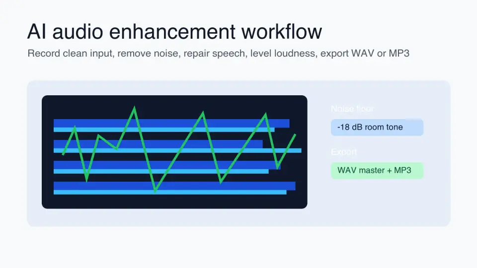 Cover image for AI Audio Enhancement: Clean Voice Without Artifacts