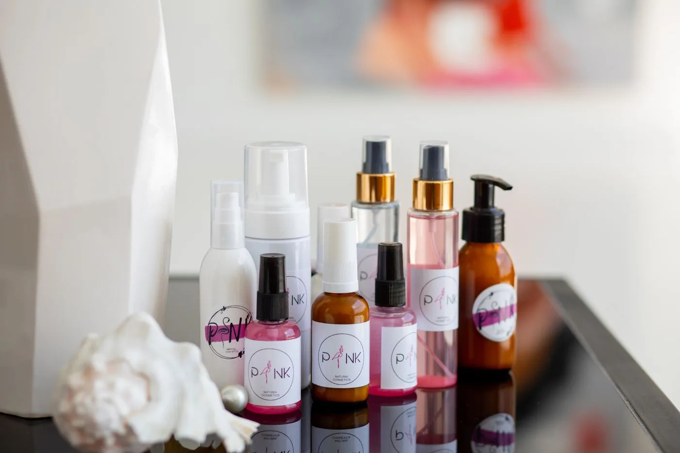 Set of ecommerce product photos arranged for comparison before channel exports