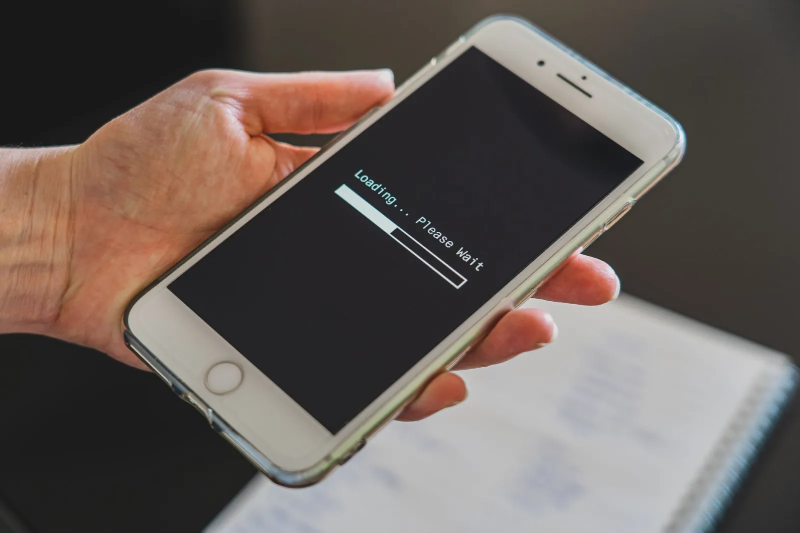 Mobile ecommerce app loading product images, where slow image delivery hurts mobile conversion