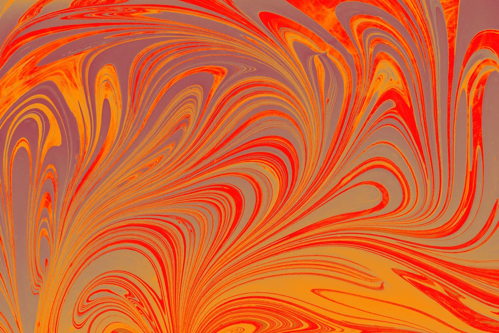 Swirling abstract texture in orange and red, the classic full-frame swirl