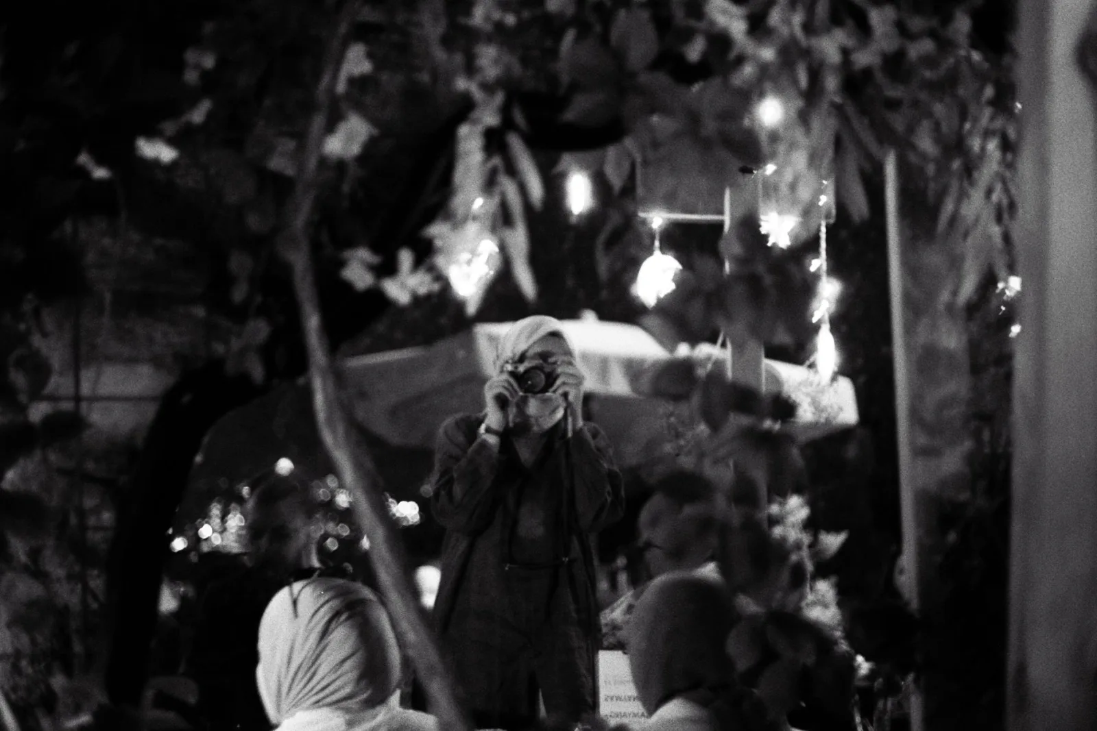A grainy black-and-white photo where luminance and color noise reduction must be balanced carefully