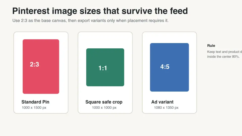 Cover image for Pinterest Image Sizes: Pin Dimensions That Do Not Crop
