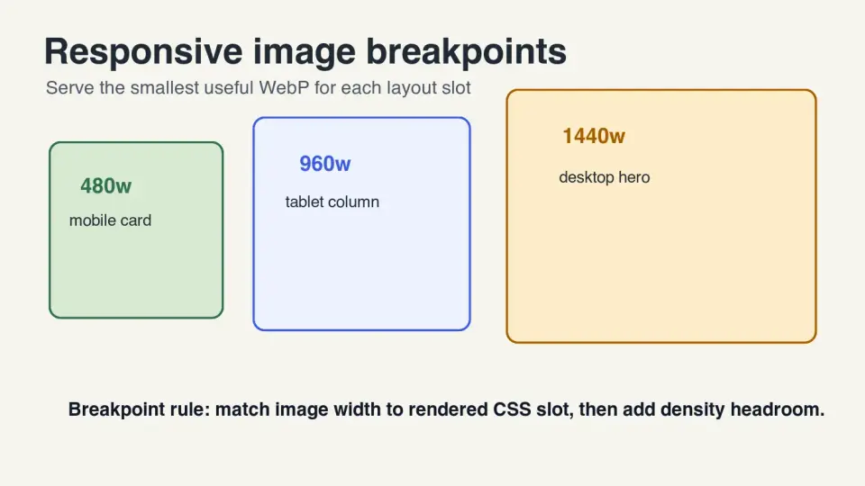 Cover image for Responsive Image Breakpoints: Practical WebP Guide
