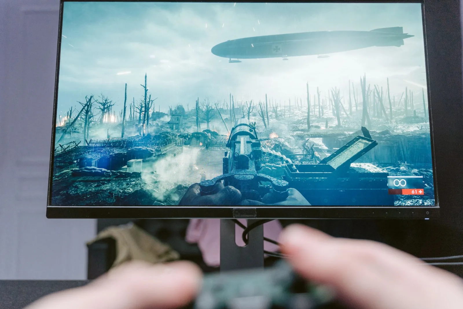 A high-resolution gaming screen showing the detail that 2x and 3x sources preserve