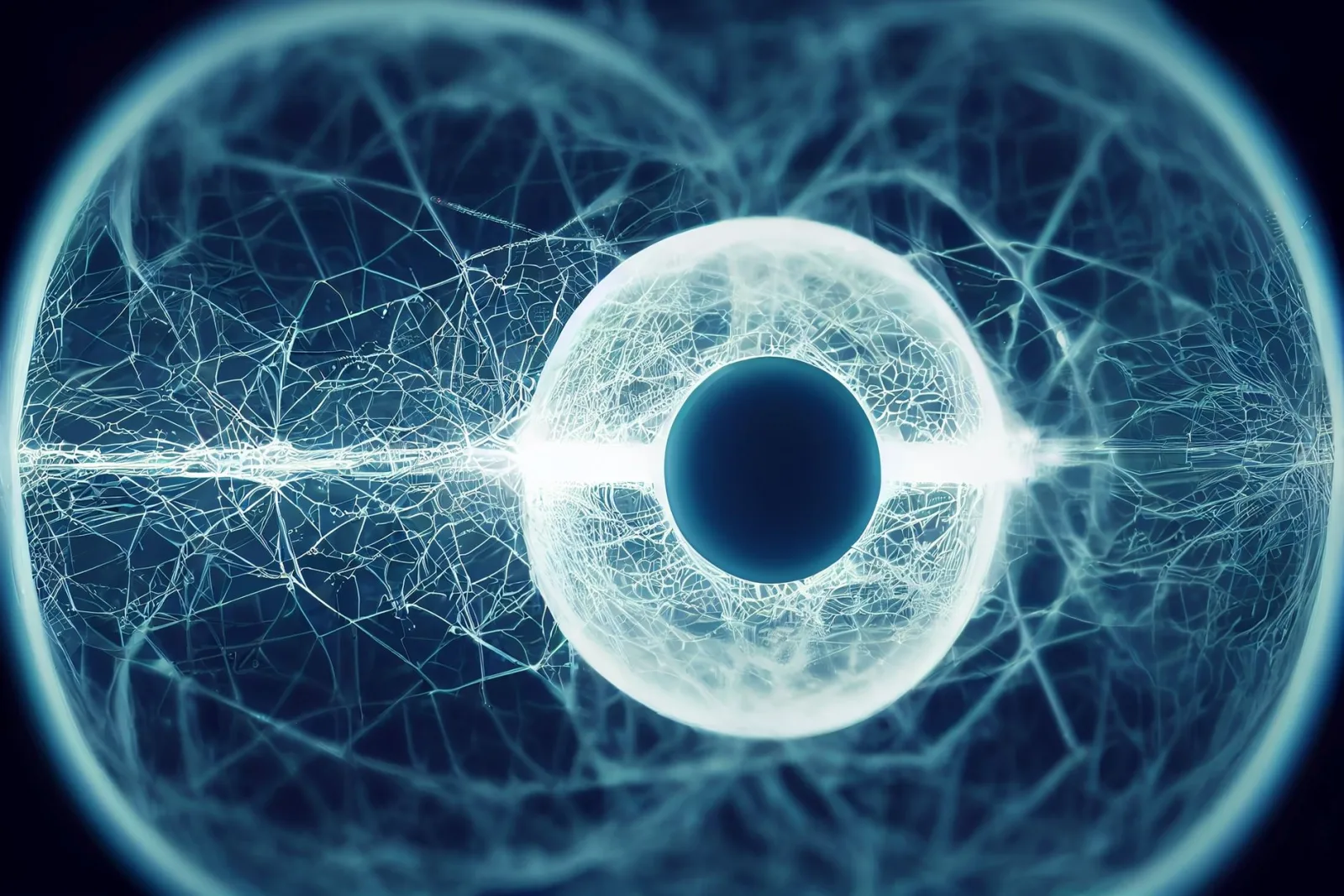 An abstract digital render representing how AI models interpret image content